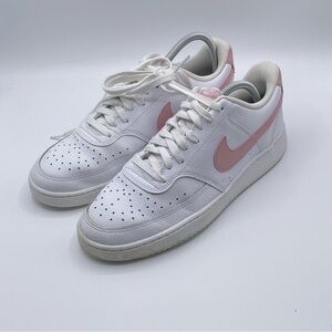 Nike‎ Pink White Court Vision Low